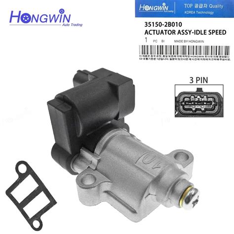 35150 2B010 Idle Air Speed Control Valve For Kia 10 11 Soul 1 6L Carens