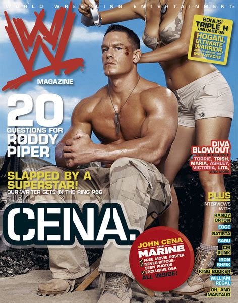 WWE Magazine October '06 Cover - John Cena - John Cena Photo (2027692 ...