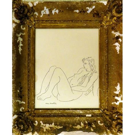 HENRI MATISSE Reclining Nude 1933 Rare Engraving Signed Barnebys