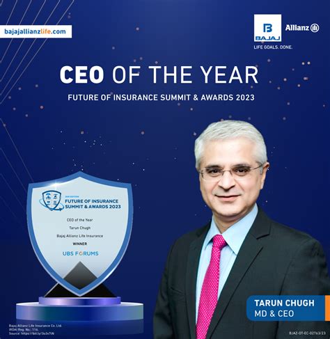 Bajaj Allianz Life On Twitter We Are Delighted To Share That Our CEO