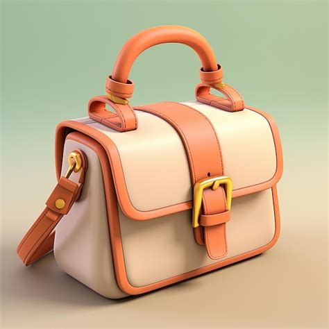 Premium Ai Image Cartoon Designer Handbag