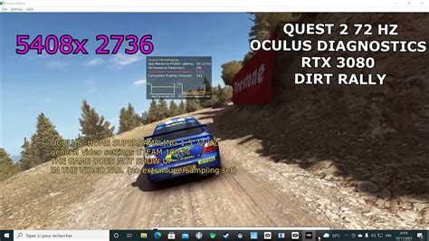 Dirt Rally Vr Quest Hz Rtx Benchmark Oculus Super