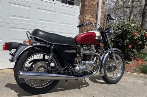 No Reserve 1976 Triumph Bonneville T140v For Sale On Bat Auctions