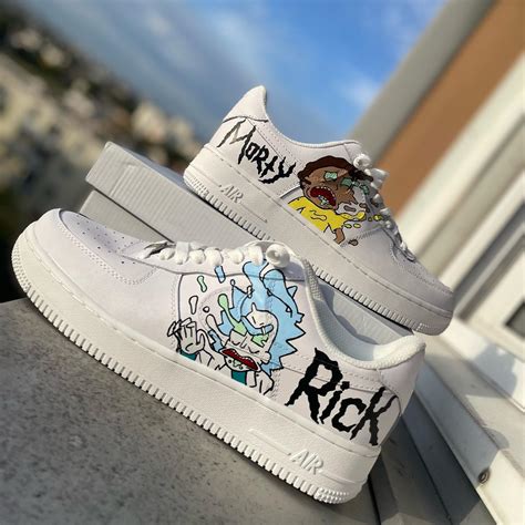 Rick And Morty Air Force Custom Daniel Customs