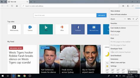 Disable Remove Msn News Feed From Microsoft Edge Browser Youtube