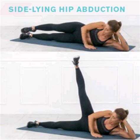 Side Lying Hip Abduction By Lily Rinehart Mann Exercise How To Skimble