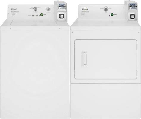 Whirlpool Commercial® White Top Load Laundry Pair Essex Appliance