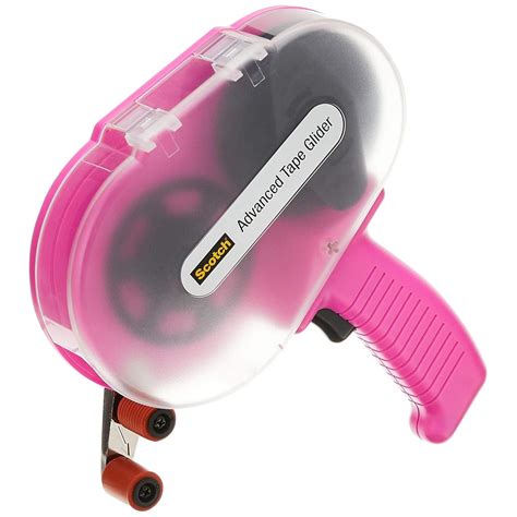 Scotch Advanced Tape Glider, Pink Applicator with 2 Rolls of 1/4 intape