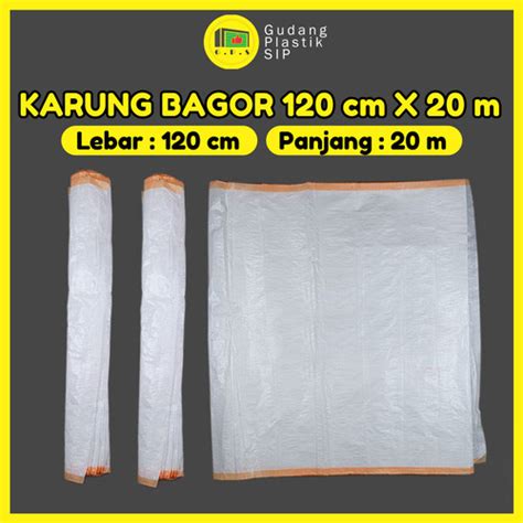 Jual Karung Bagor Karung Rol Ukuran 120 Cm X 20 Meter Kab