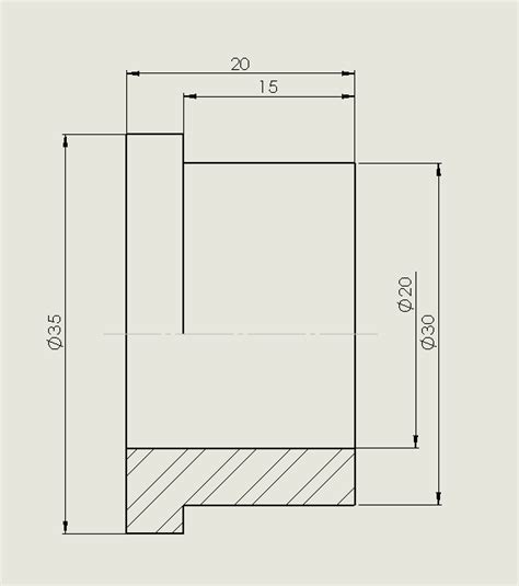 Solidworks Wymiar Rednicy W Widoku P Przekroju