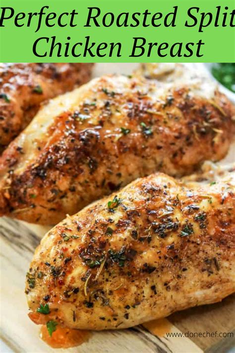 Perfect Roasted Split Chicken Breast