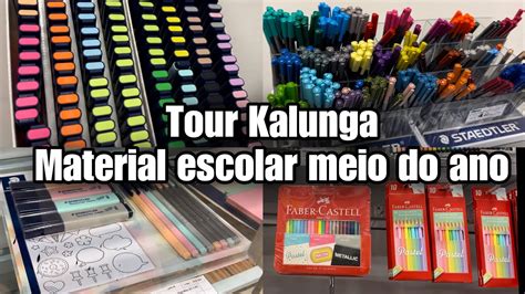 Tour Completo Papelaria Kalunga Procurei Novidades De Material