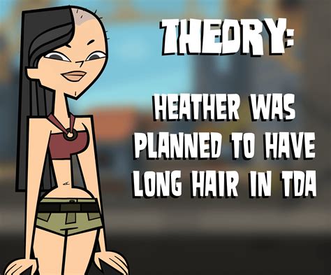 Was Heather going to have hair in TDA? : r/Totaldrama