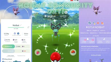 Pokémon Go Noibat Community Day We Got Three Shinies Youtube