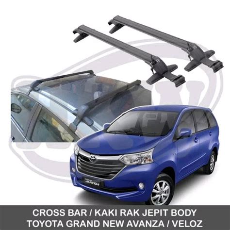 Jual Cross Bar Sport Rack Roof Rack Jepit Body Pc Crossbar Universal