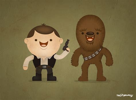 han and chewie by neilakoga on DeviantArt