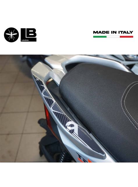 Adesivi 3D Protezioni Maniglie Compatibili Con Aprilia SR GT 125 E 200