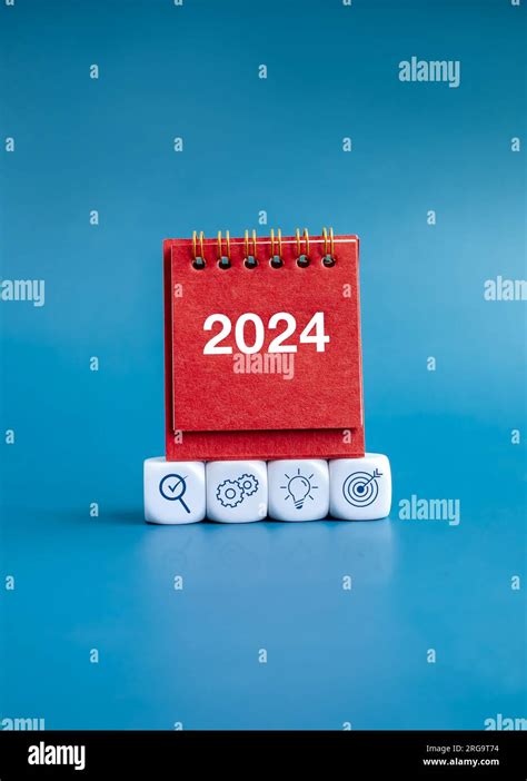 Happy new year 2024 banner background concept. Business strategy plan ...