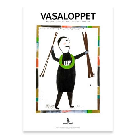 Affisch Vasaloppet Vinter Butik Vasaloppet