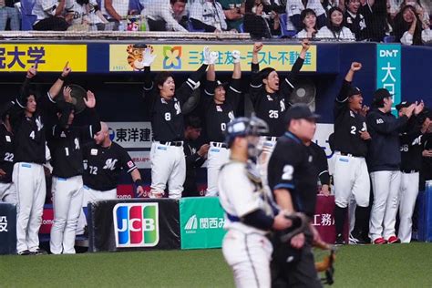 ロッテ、9回に劇的逆転で初勝利 Csファイナル第2戦安田また大暴れ＆山口が決勝犠飛 Full Count