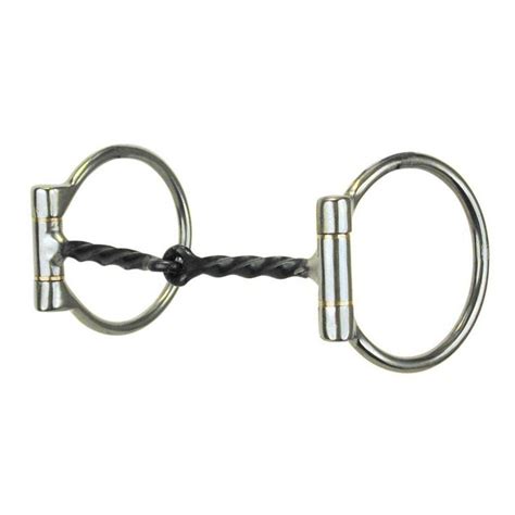 Reinsman Sweet Iron Twisted Snaffle D Ring Bit