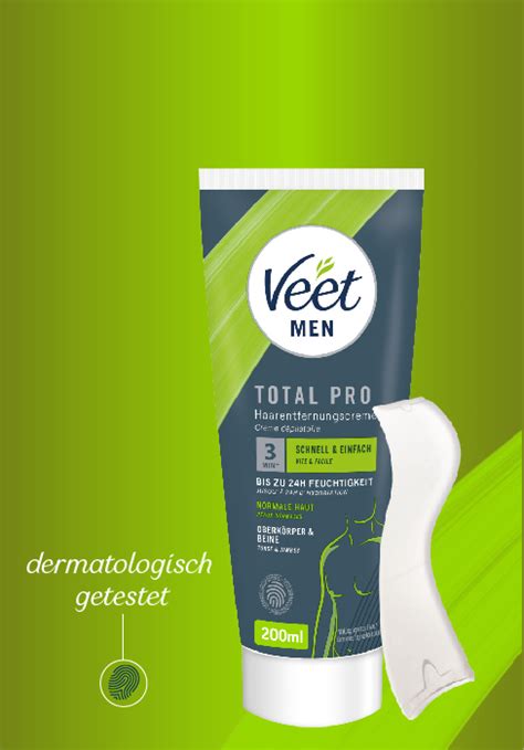 Veet Men Intim Haarentfernungs Set Enthaarungscreme F R Den