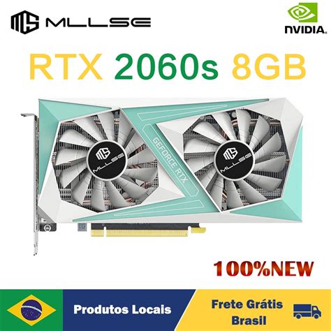 Placa Gr Fica Mllse Rtx 2060 Super Gaming 8gb Gddr6 256bit 8pin Pci Express 3 0x16