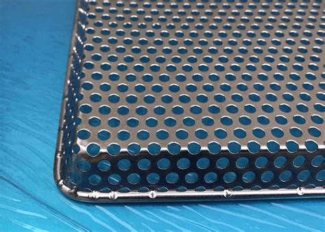 FDA Certification Stainless Steel Perforated Metal Trays With