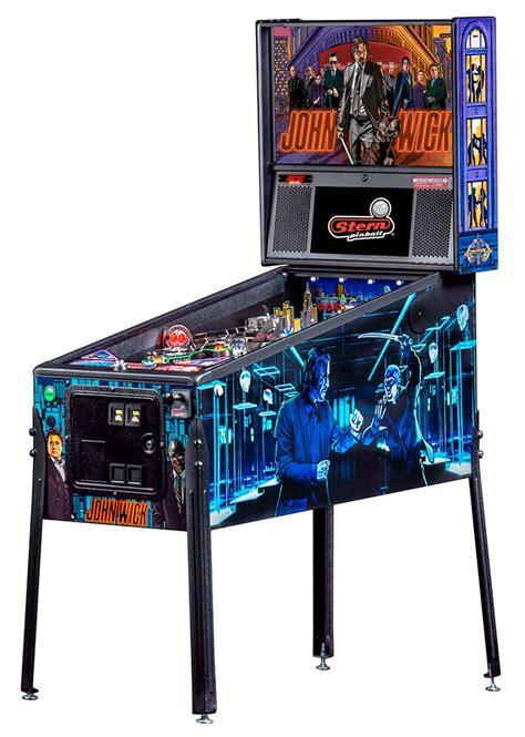 John Wick Pinball Machine Arcade Party Rental Los Angeles