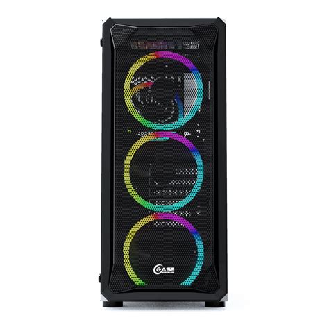 Game PC case, корпус для компьютера, pc gamer Powercase Mistral Z4 Mesh ...