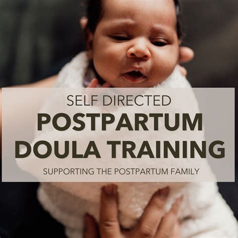 Postpartum Doula Self Directed Doula Training Canada