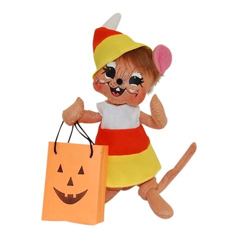 6in Candycorn Mouse Annalee Dolls