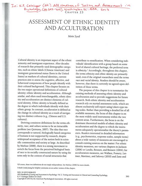 (PDF) Assessment of ethnic identity and acculturation.