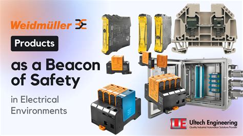 4 Weidmüller Products As A Beacon Of Safety In Electrical Environments