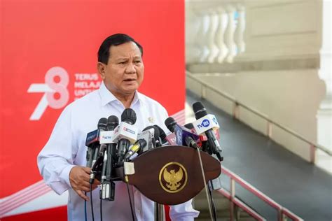 Prabowo Laporan Ke Jokowi Soal Hasil Kunker Di Singapura Soal Gaza