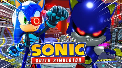 NEW METAL SONIC IN CHEMICAL PLANT SONIC SPEED SIMULATOR YouTube