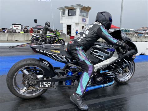 This Nitrous Gsxr Aims To Help Vets In Need Drag Bike News