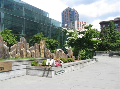 Wscc Plaza Photos By Riisa Conklin Freeway Park Association