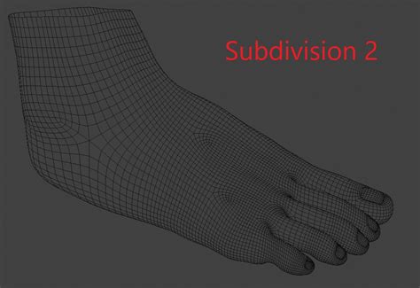 Female Feet 3d Model 20 Blend Fbx Free3d