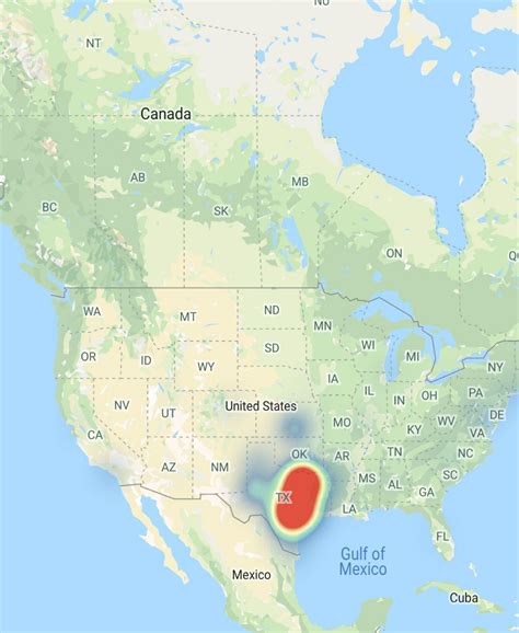 Verizon Wireless Outage Map Florida United States Map