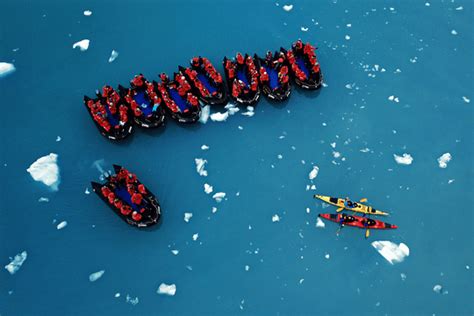 Flying a drone in Antarctica with Poseidon Expeditions