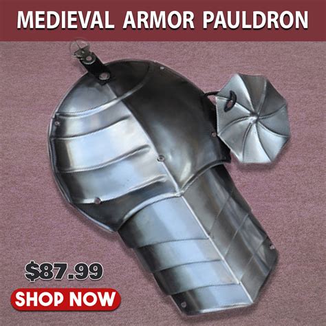 Medieval Armor Pauldron In 2020 Pauldron Medieval Armor Armor