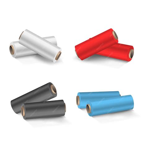 Premium Vector | Realistic Detailed 3d Wrapping Plastic Stretch Film