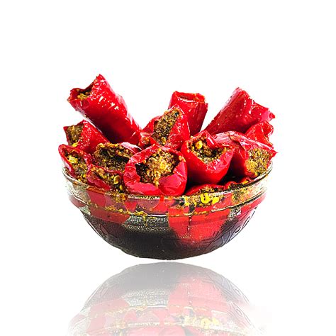 Buy Homemade Stuffed Red Chilli Pickle Lal Mirch Ka Bharua Achar