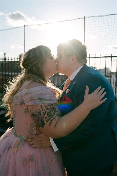 Intentional And Intimate Lesbian Wedding In St Louis