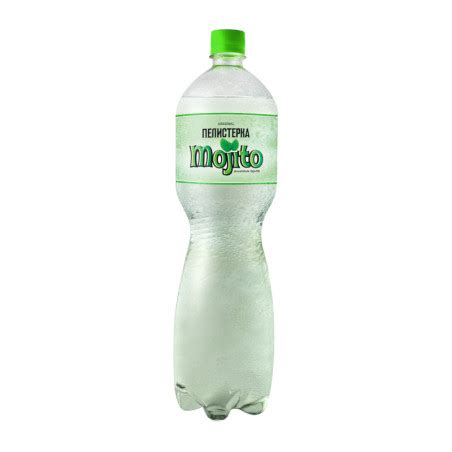 Sparkling Mineral Water With Mojito Flavor PELISTERKA Mojito 1500 Ml