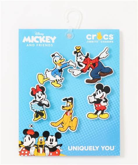 Crocs（クロックス）の「クロックス ディズニー ミッキー And フレンズ 5 Pack シューズアクセサリー Crocs Disneys Mickey And Friends 5 Pack