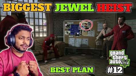 ROBBERY IN CITY S BIGGEST JEWELLERY SHOP GTA V GAMEPLAY