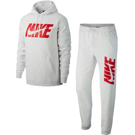 Nike Graphic Tracksuit Herren Jogginganzug White Fun Sport Vision