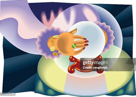 61 Hand Holding Glass Orb High Res Illustrations Getty Images